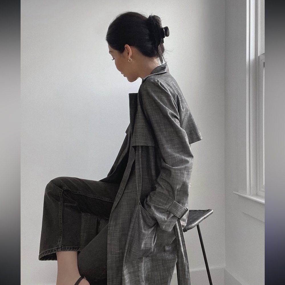 Misook trench coat - x-small